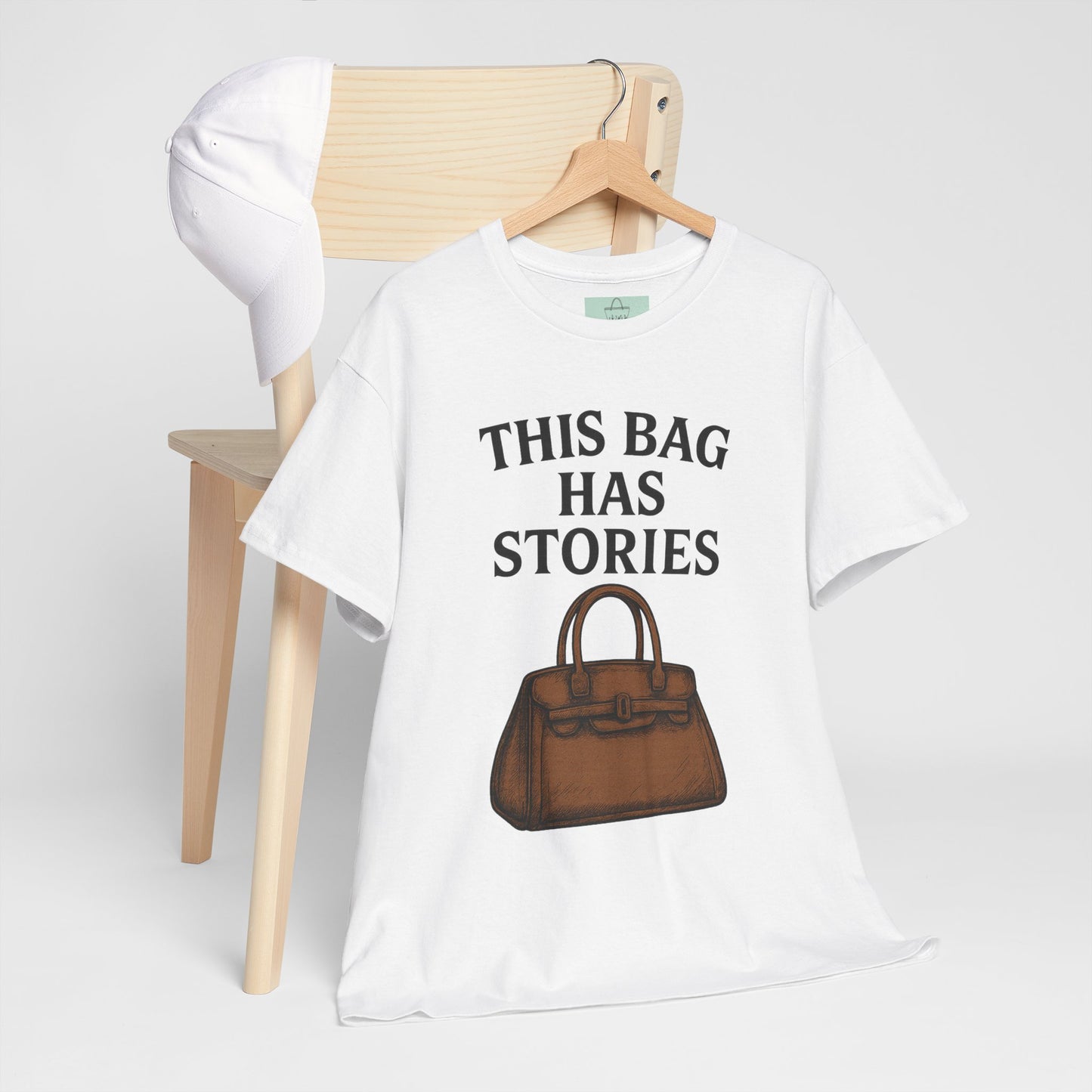 This Bag Has Stories Heavy Cotton Tee
