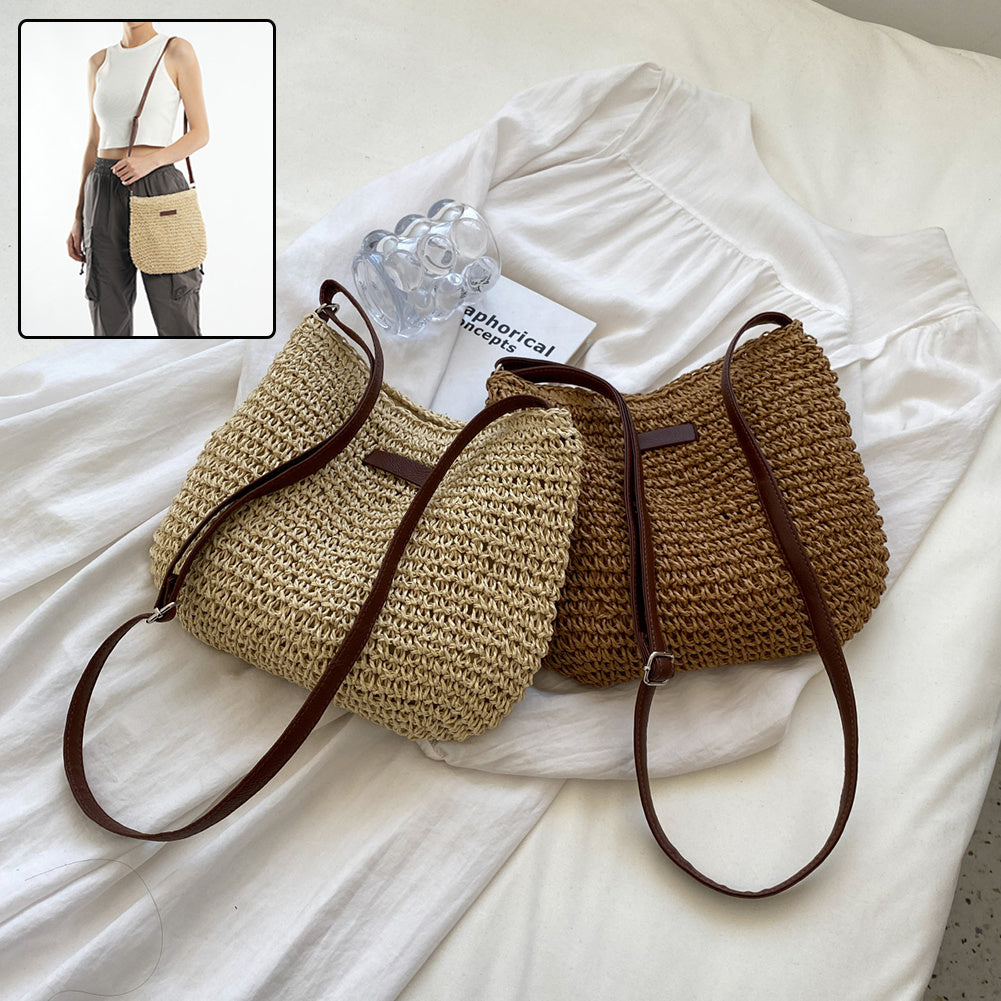 Straw Design Tote Bag