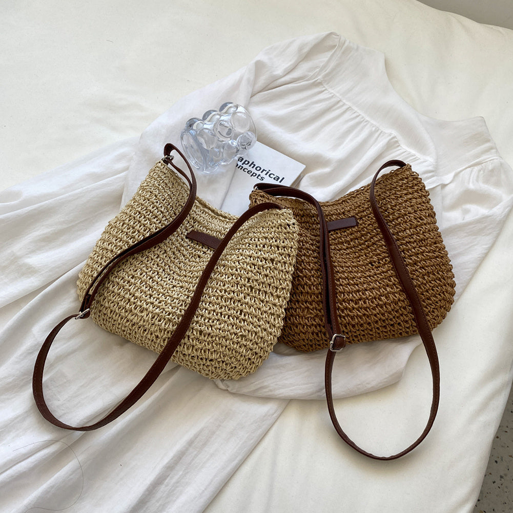 Straw Design Tote Bag
