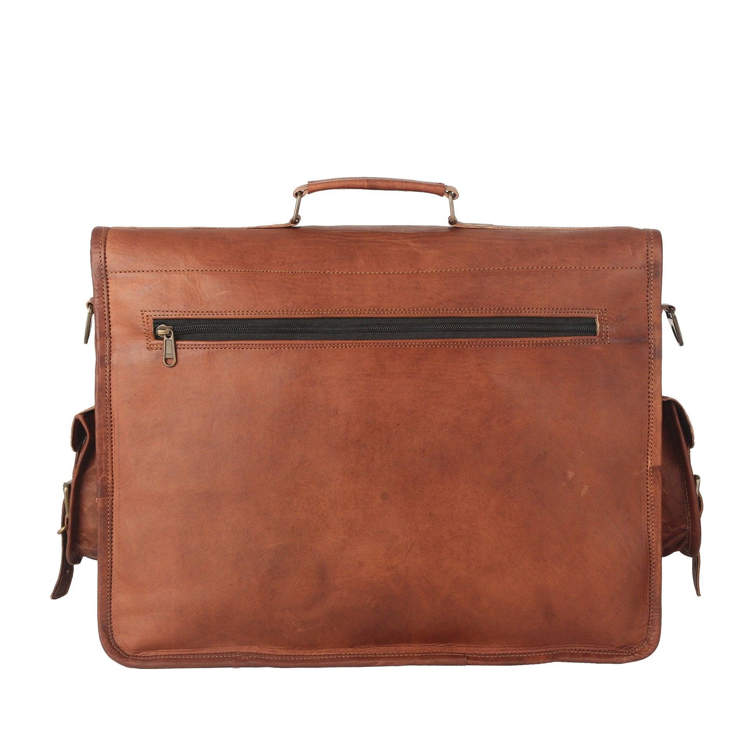 Leather Briefcase Laptop bag 18 inch Handmade Messenger Bags Best Satchel - Buy the Bag and More