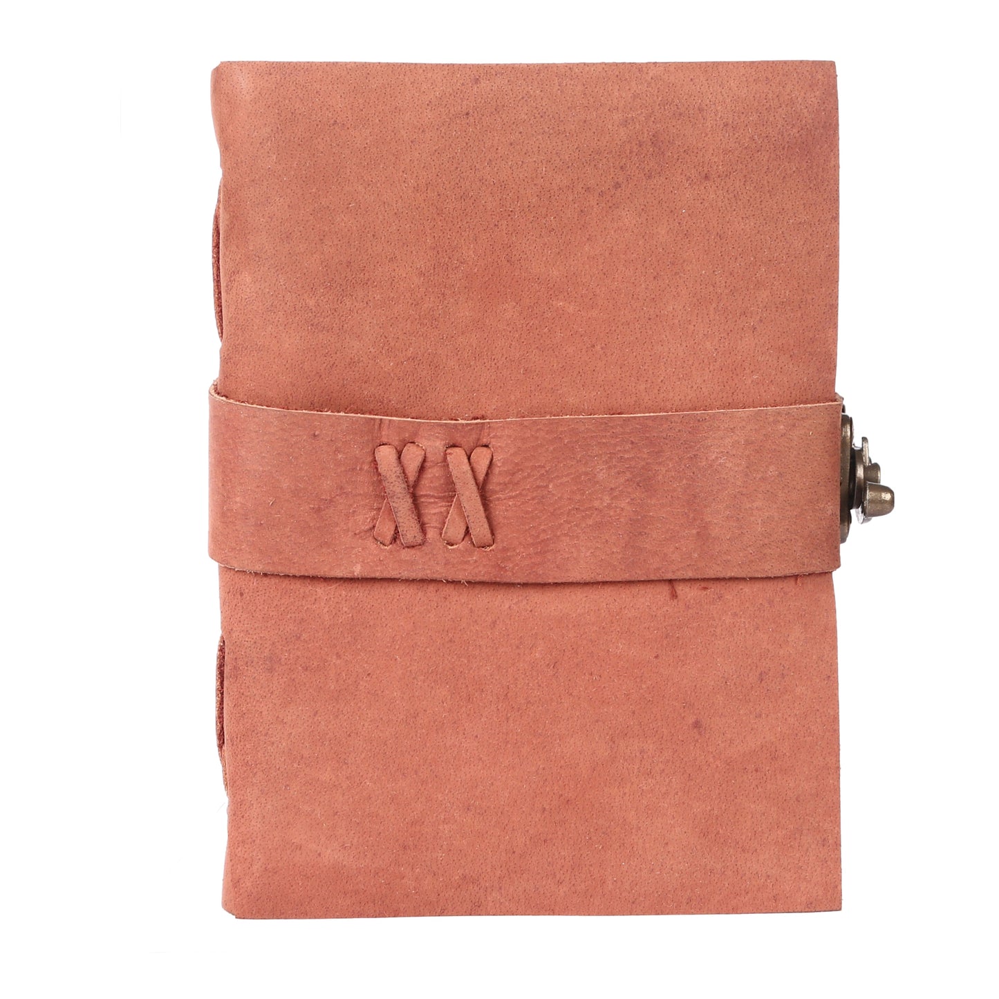 Handcrafted Vintage Leather-bound Journal with Lock - Buy the Bag and More