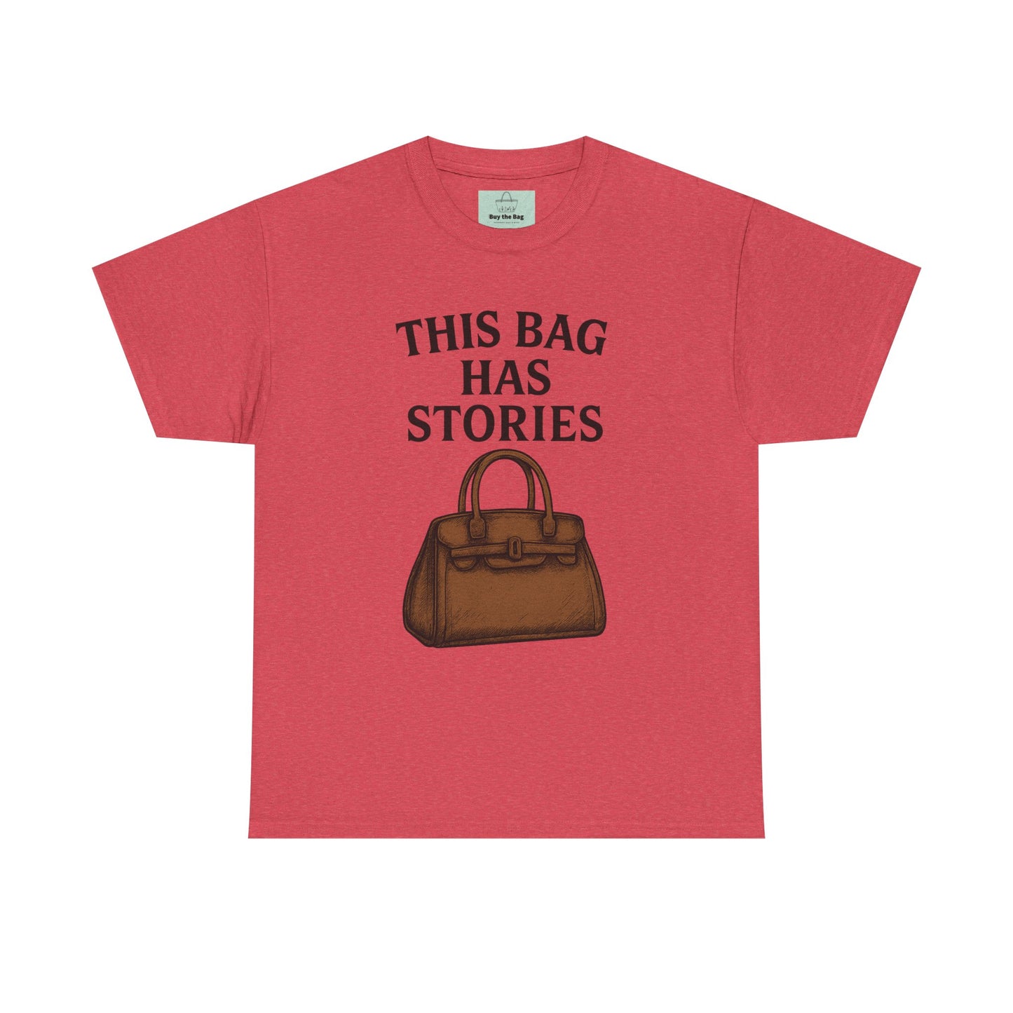 This Bag Has Stories Heavy Cotton Tee