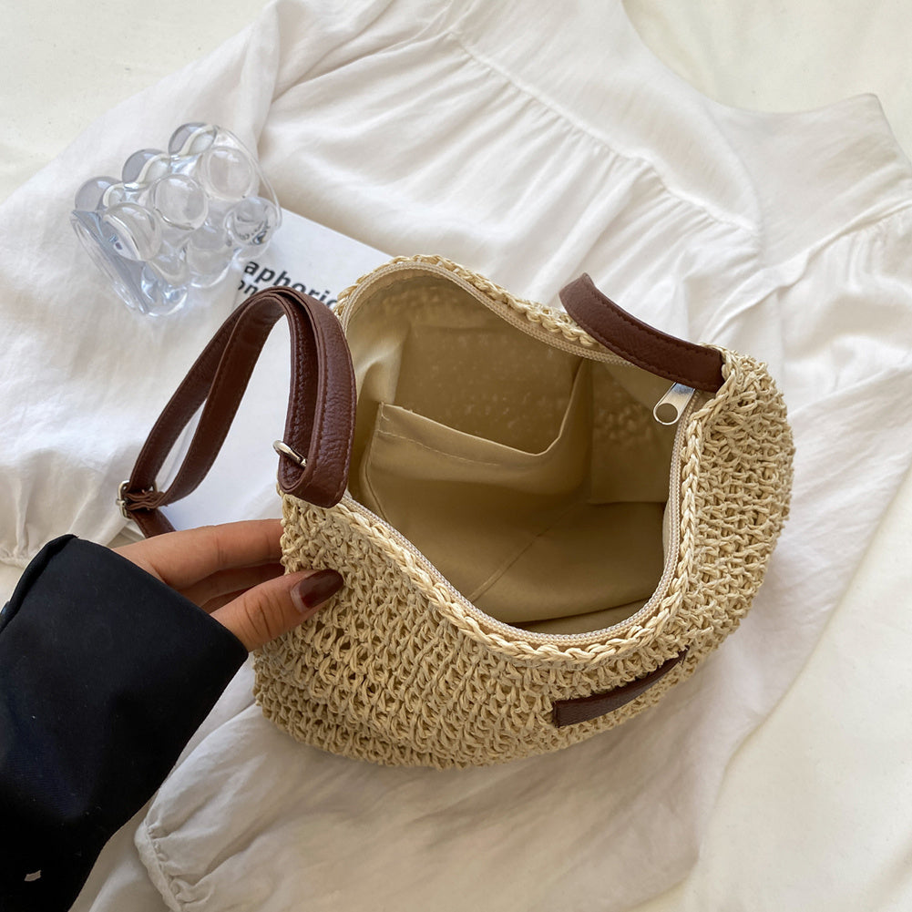 Straw Design Tote Bag