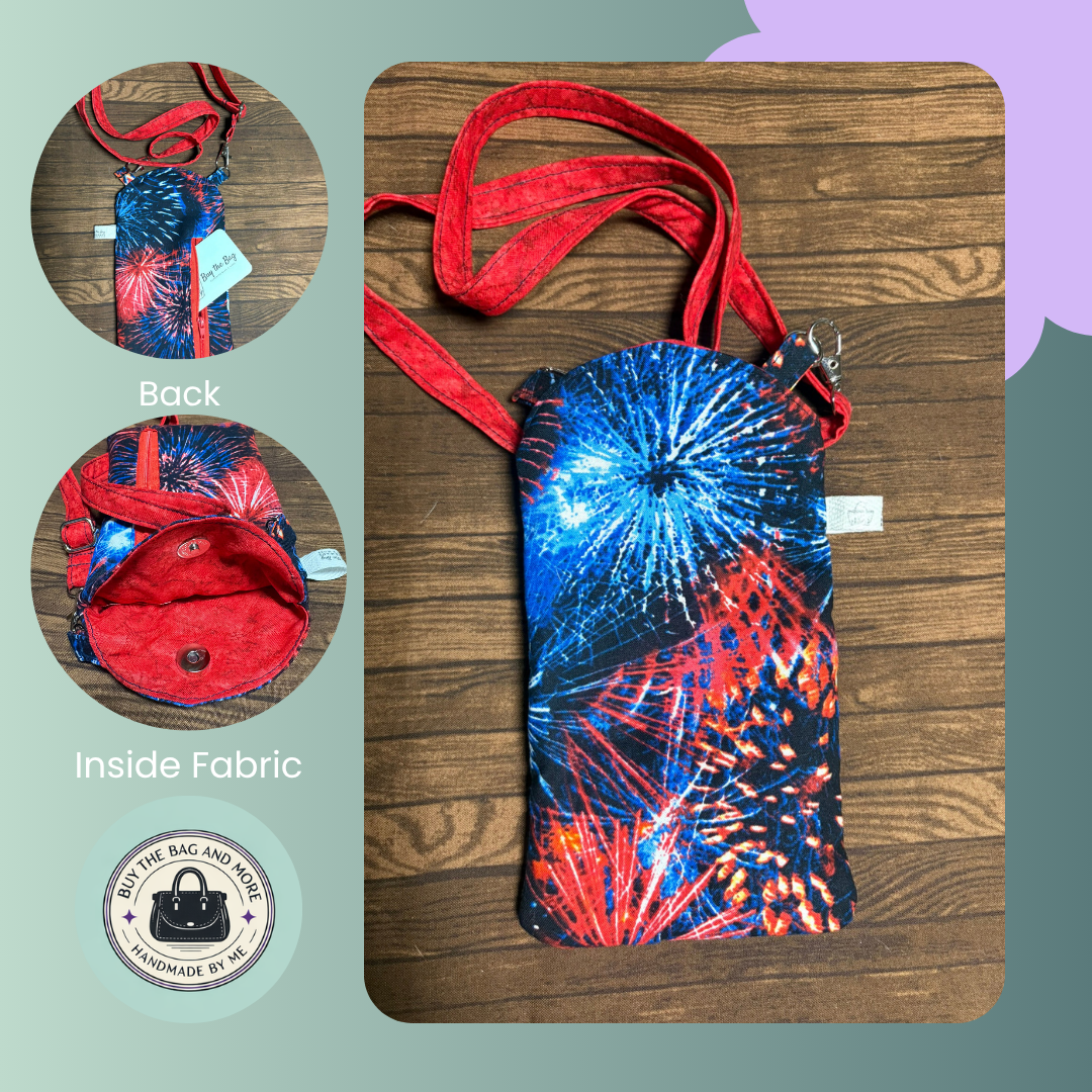 Signature Crossbody Phone Bag – Small Hands-Free Travel Purse