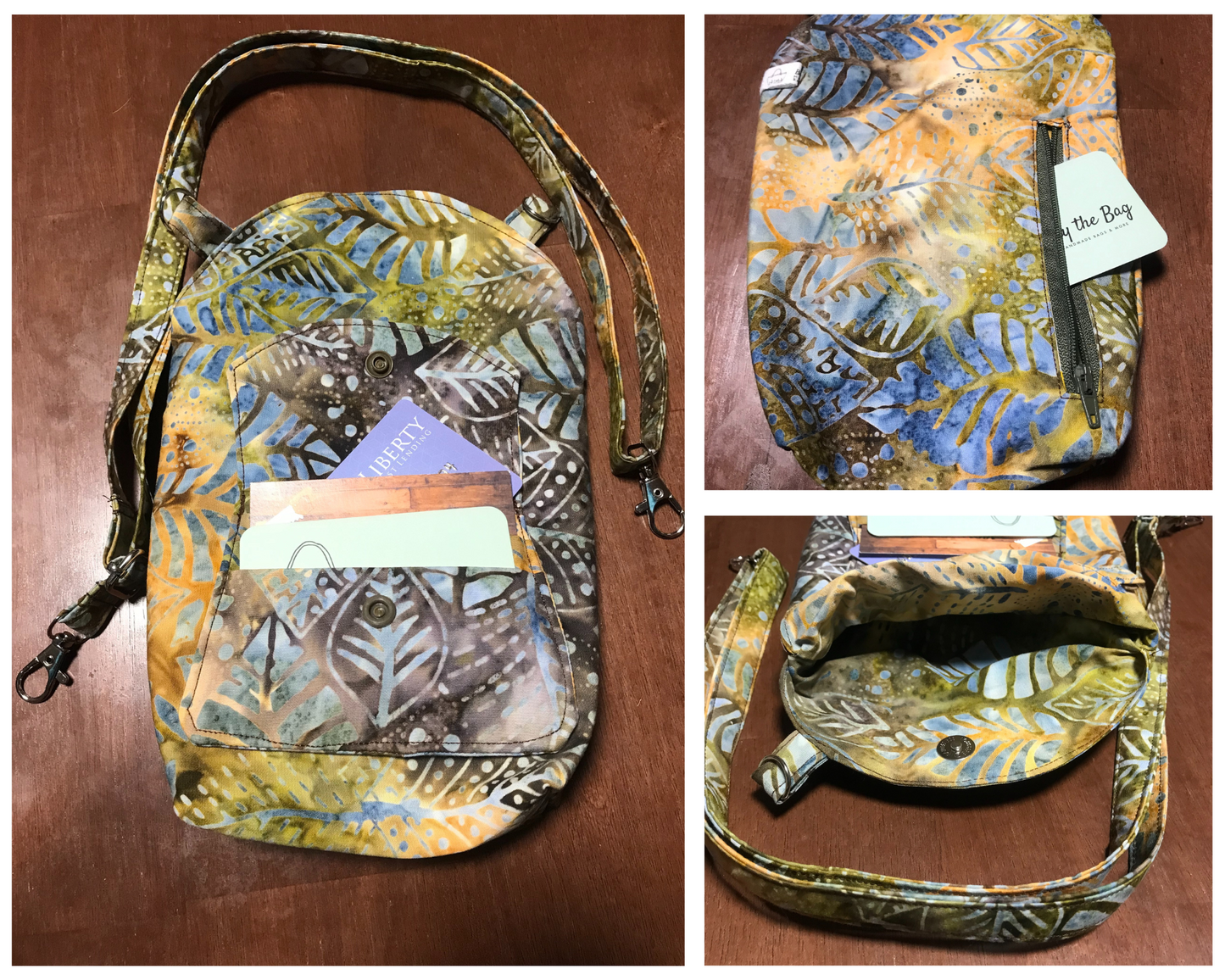 Hand-Crafted Crossbody Phone Bag with Attached Mini Wallet - Buy the Bag and More