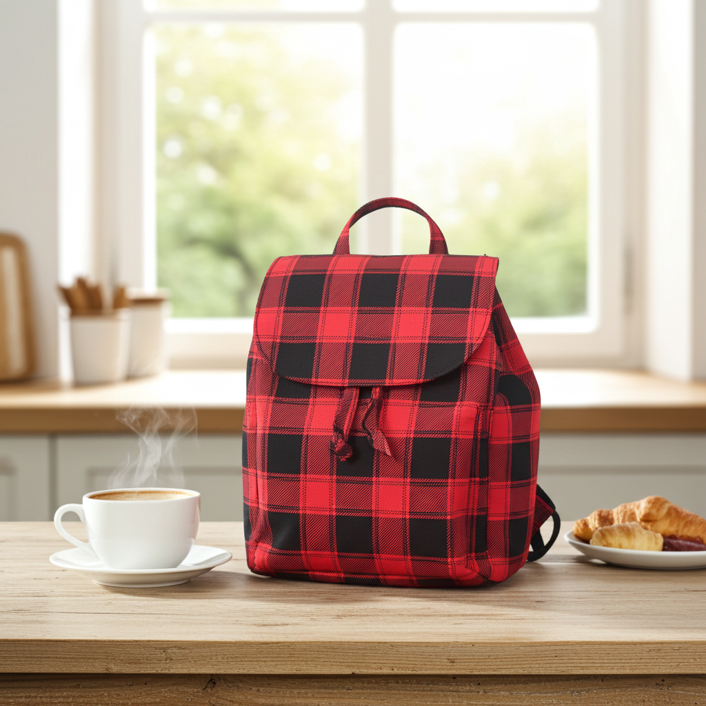 Small structured backpack for daily use