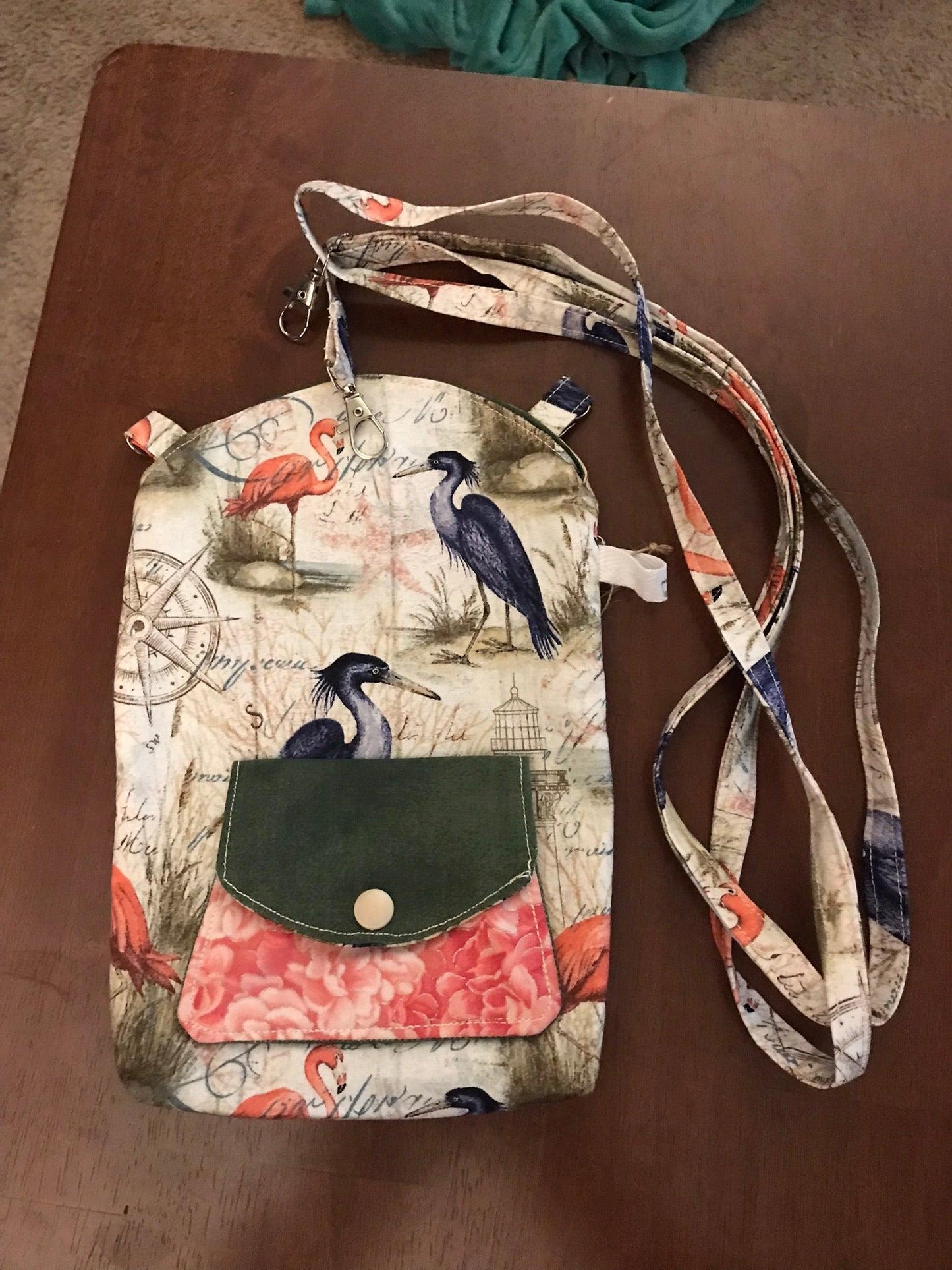 Hand-Crafted Crossbody Phone Bag with Attached Mini Wallet - Buy the Bag and More