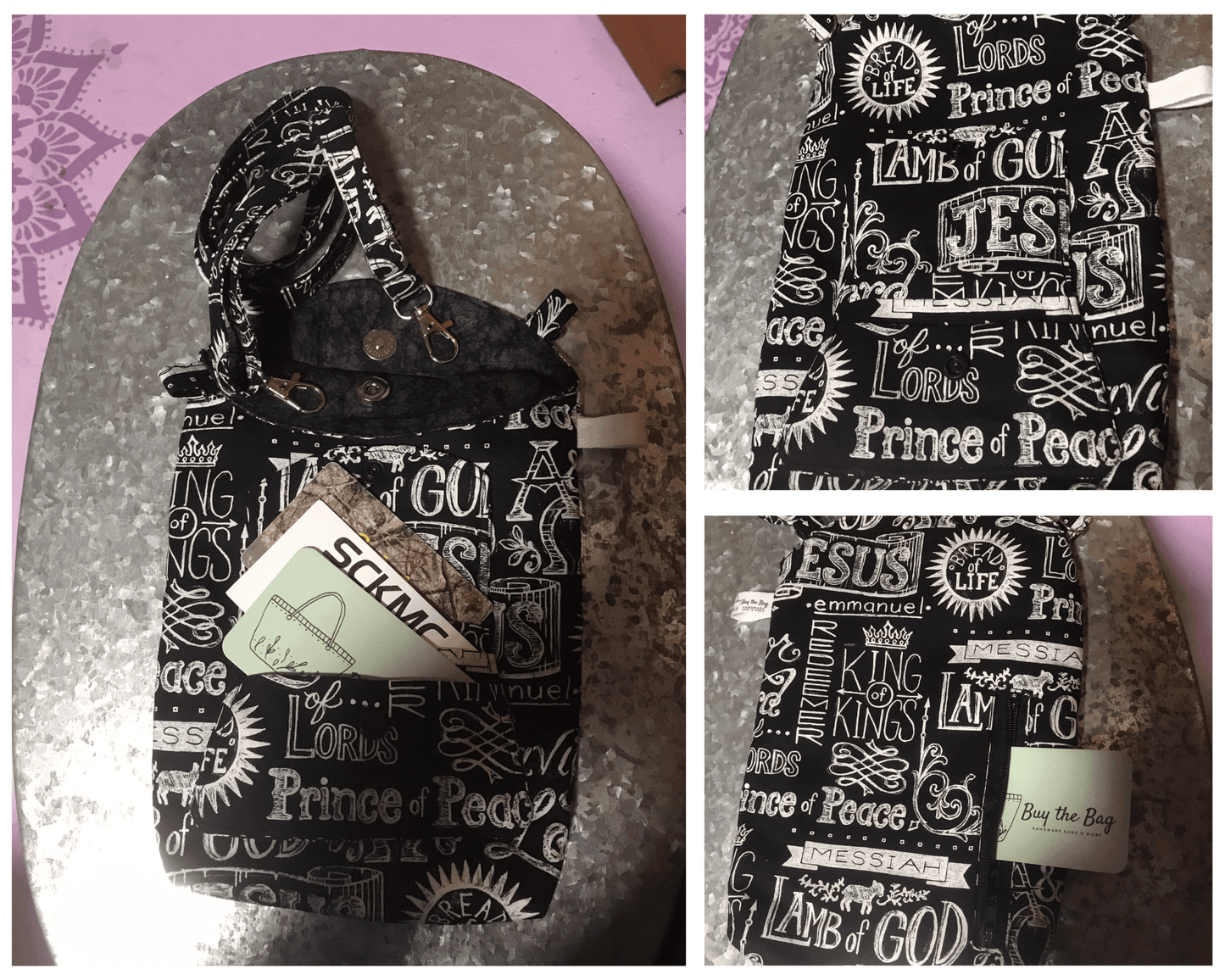 Hand-Crafted Crossbody Phone Bag with Attached Mini Wallet - Buy the Bag and More