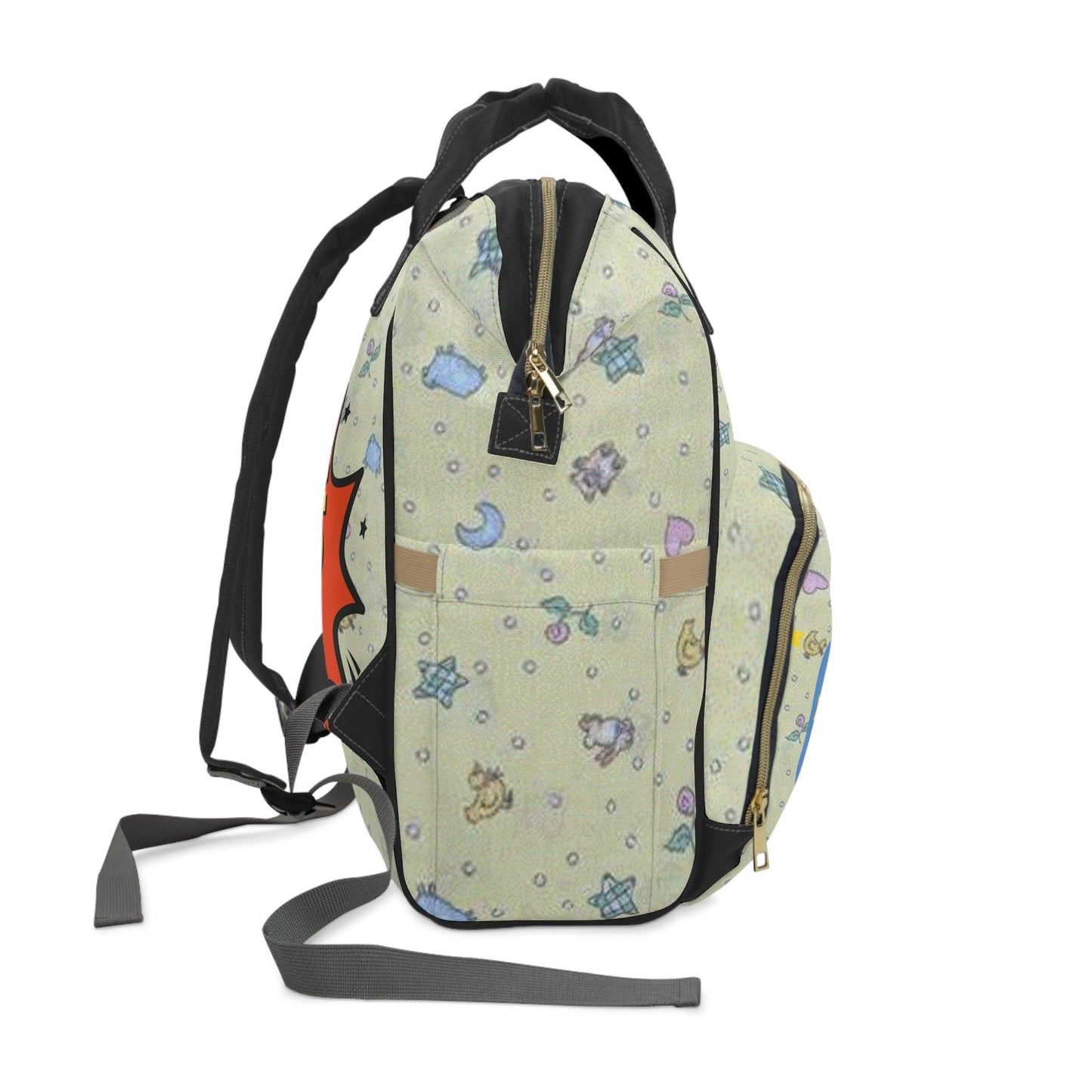 Multi-purpose Diaper Backpack - Buy the Bag and More- Adjustable Straps