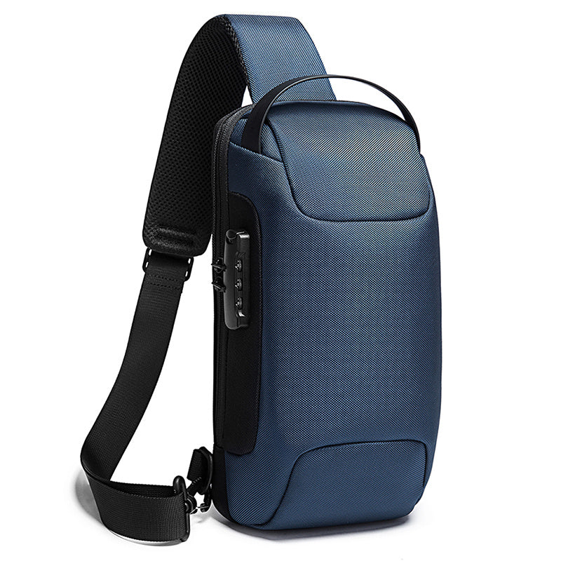 Waterproof Shoulder Sling Bag Blue