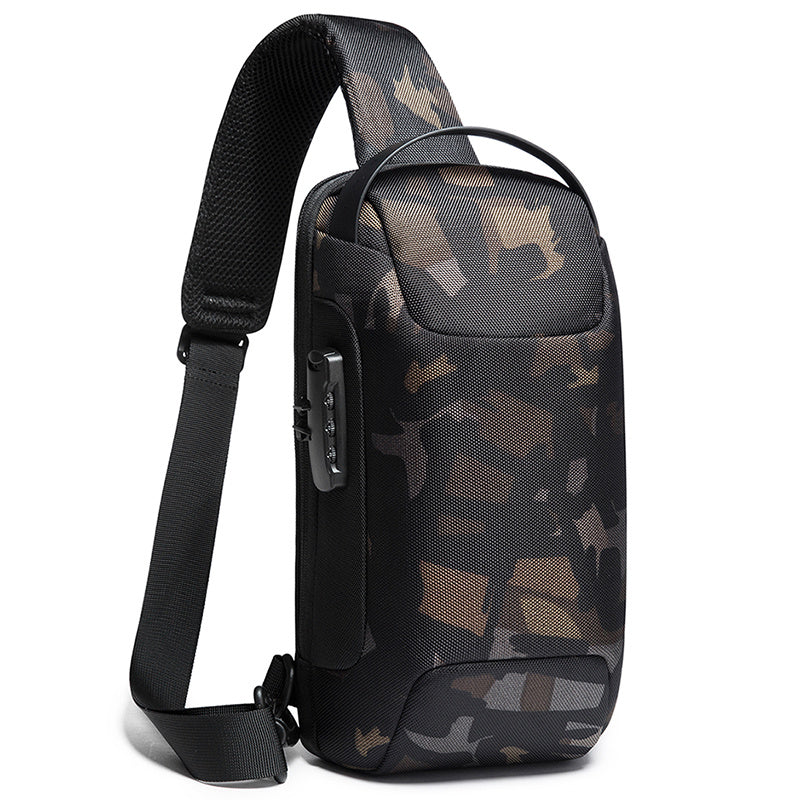 Waterproof Shoulder Sling Bag Camo