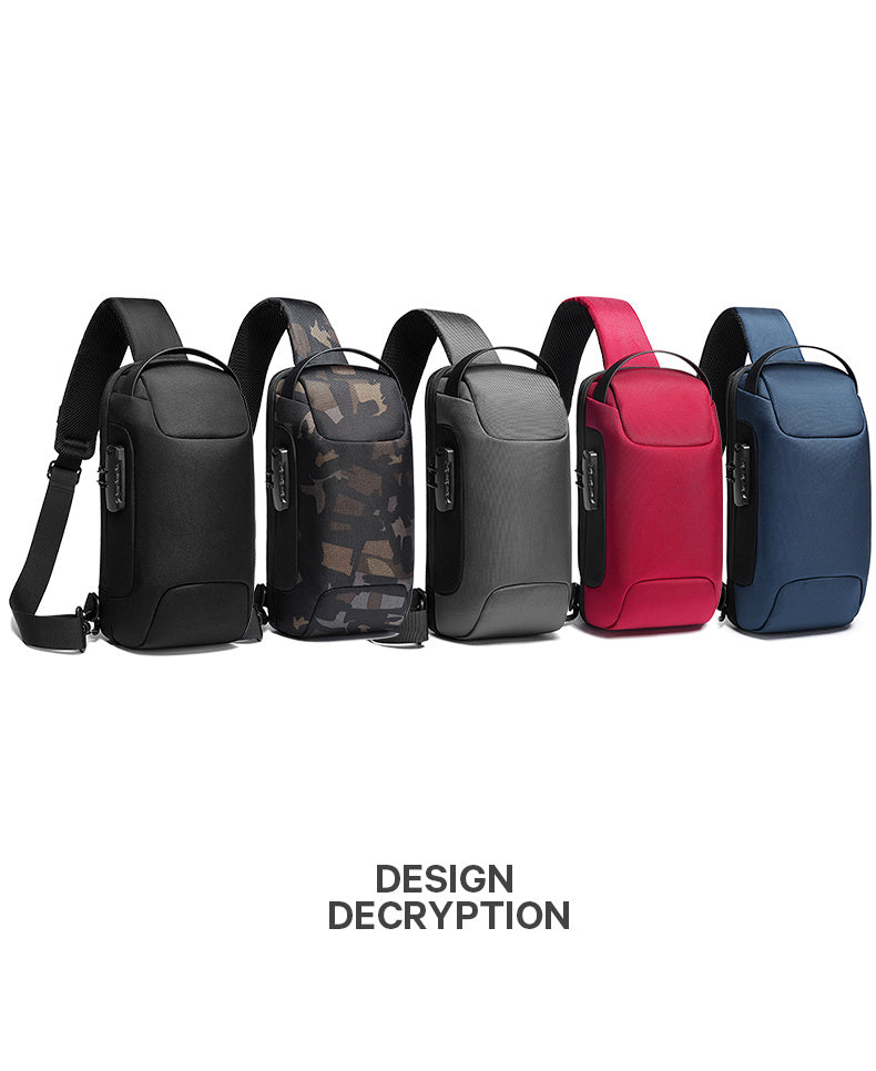 Waterproof Shoulder Sling Bag colors