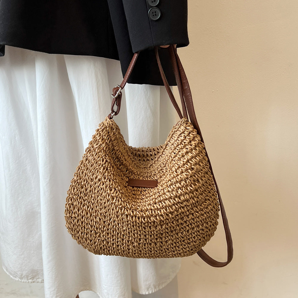 Straw Design Tote Bag
