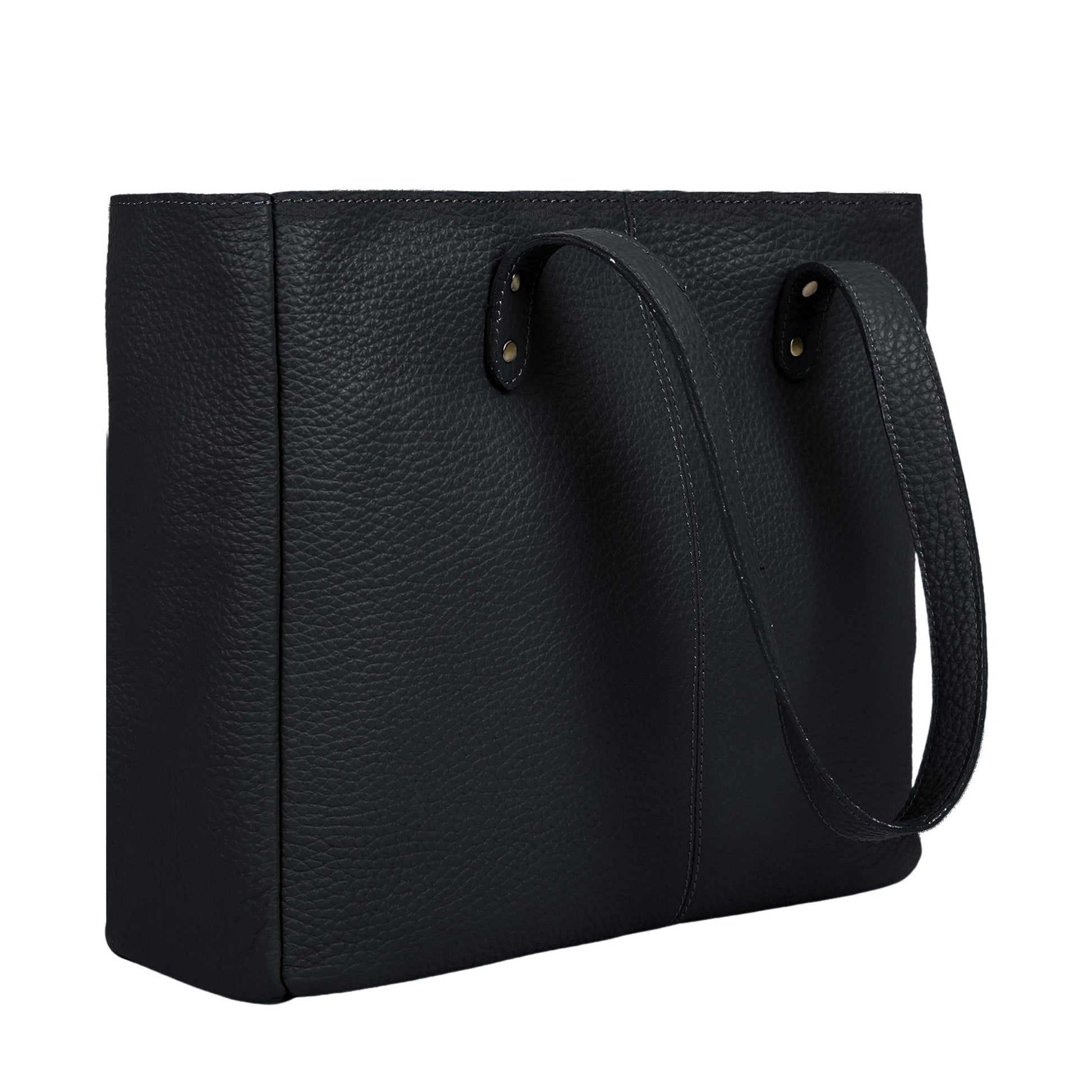 18-inch Leather Shoulder Tote Bag - Buy the Bag and More