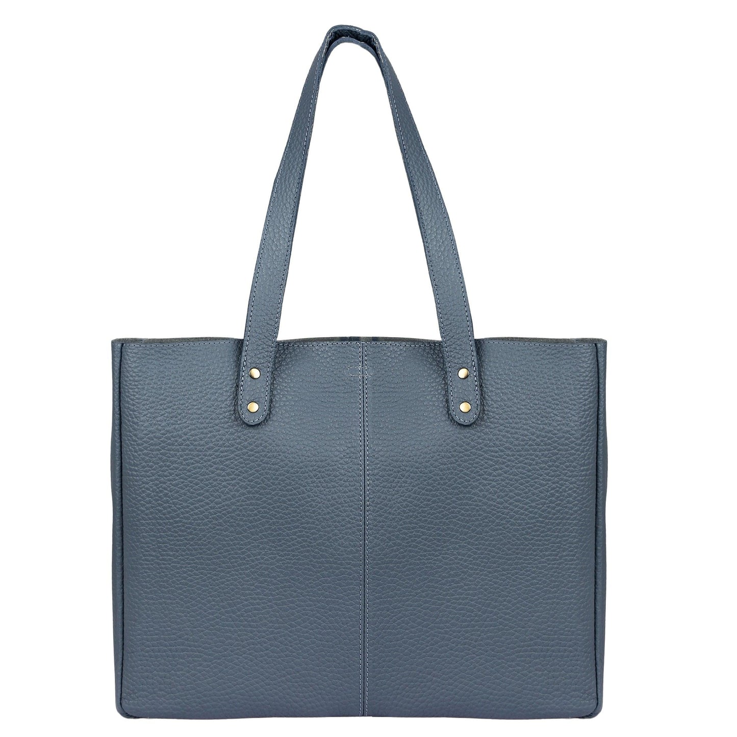15-inch Leather Shoulder Bag Tote - Buy the Bag and More