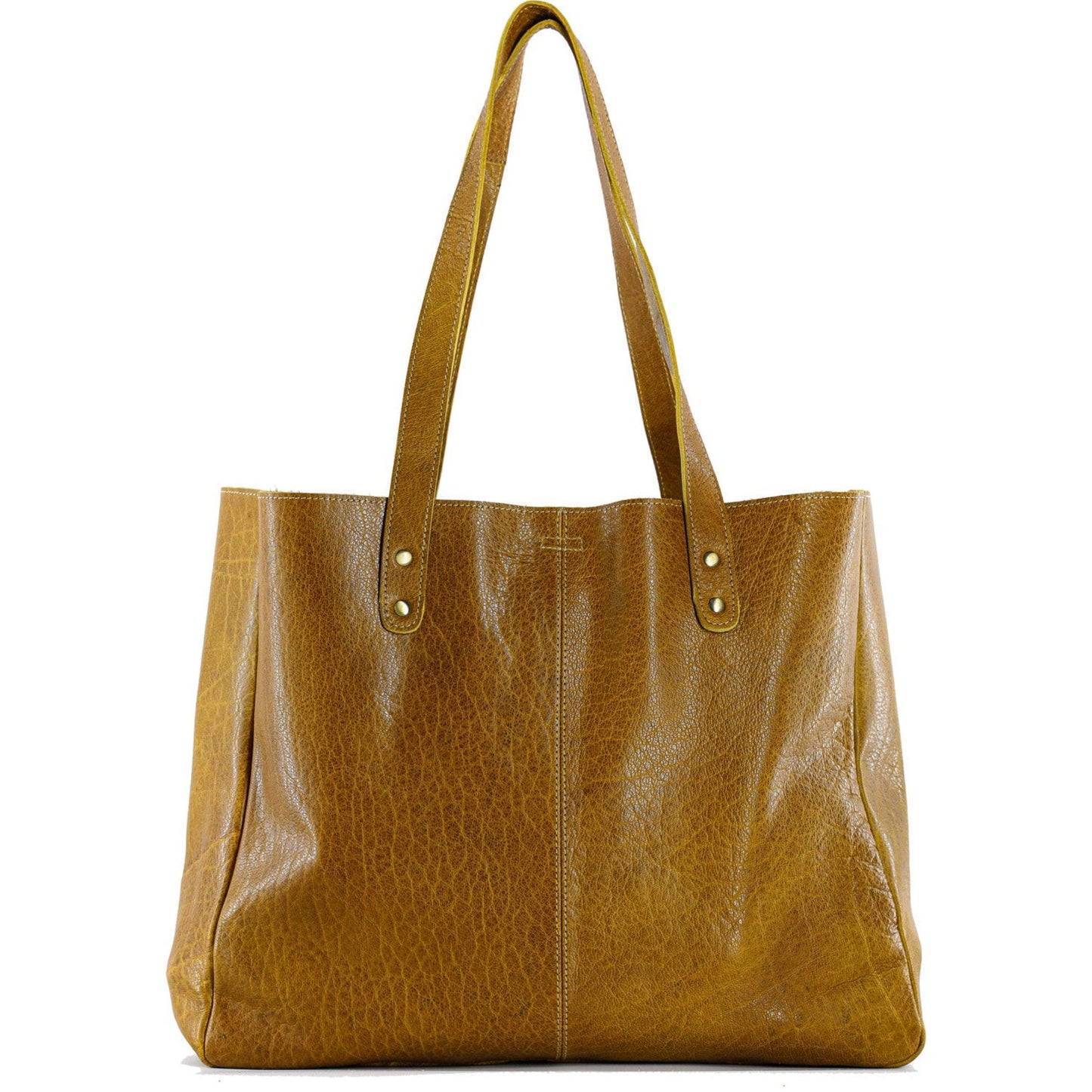 15-inch Leather Shoulder Bag Tote - Buy the Bag and More