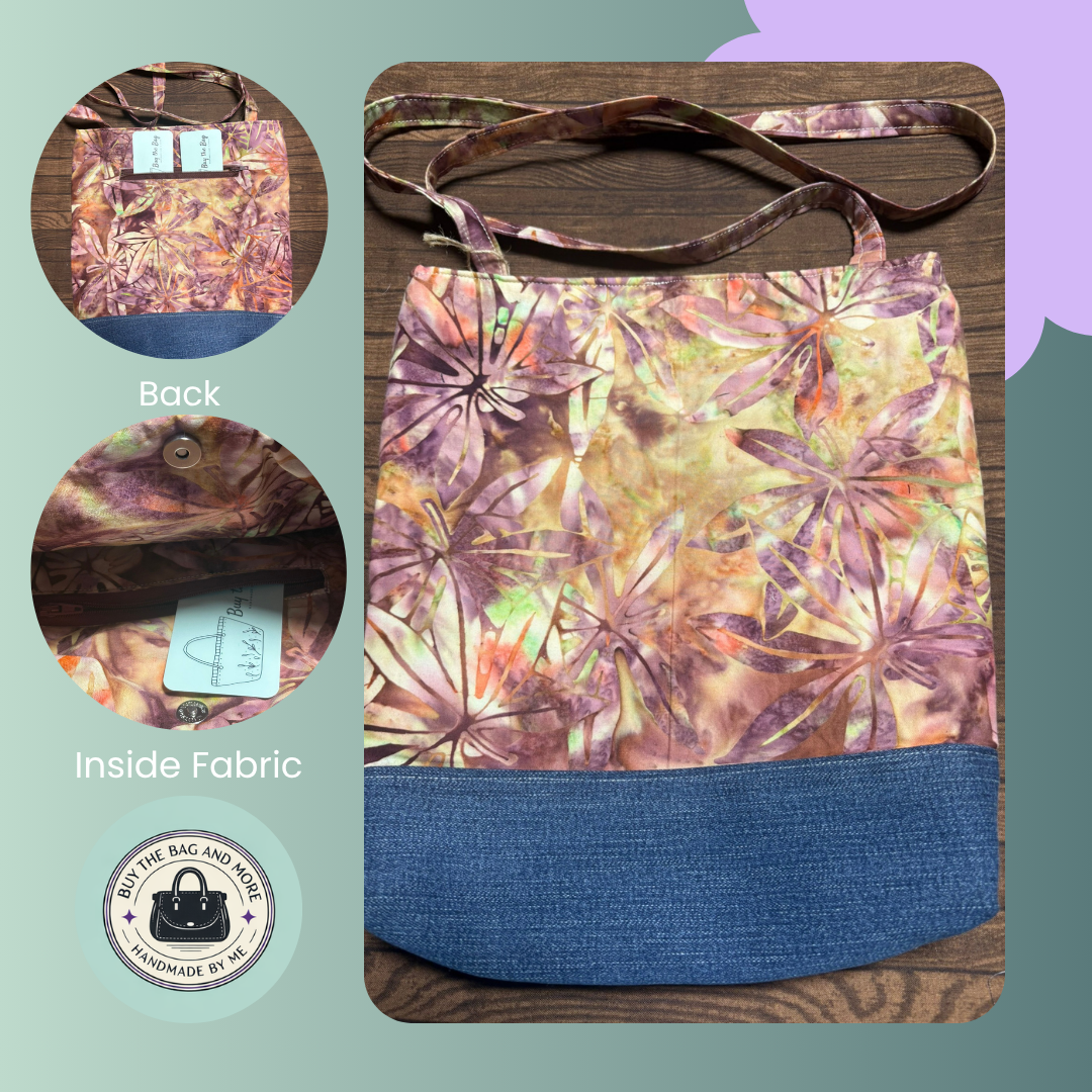Hand-Crafted Perfectly Practical Crossbody Bag – Everyday Hands-Free Purse