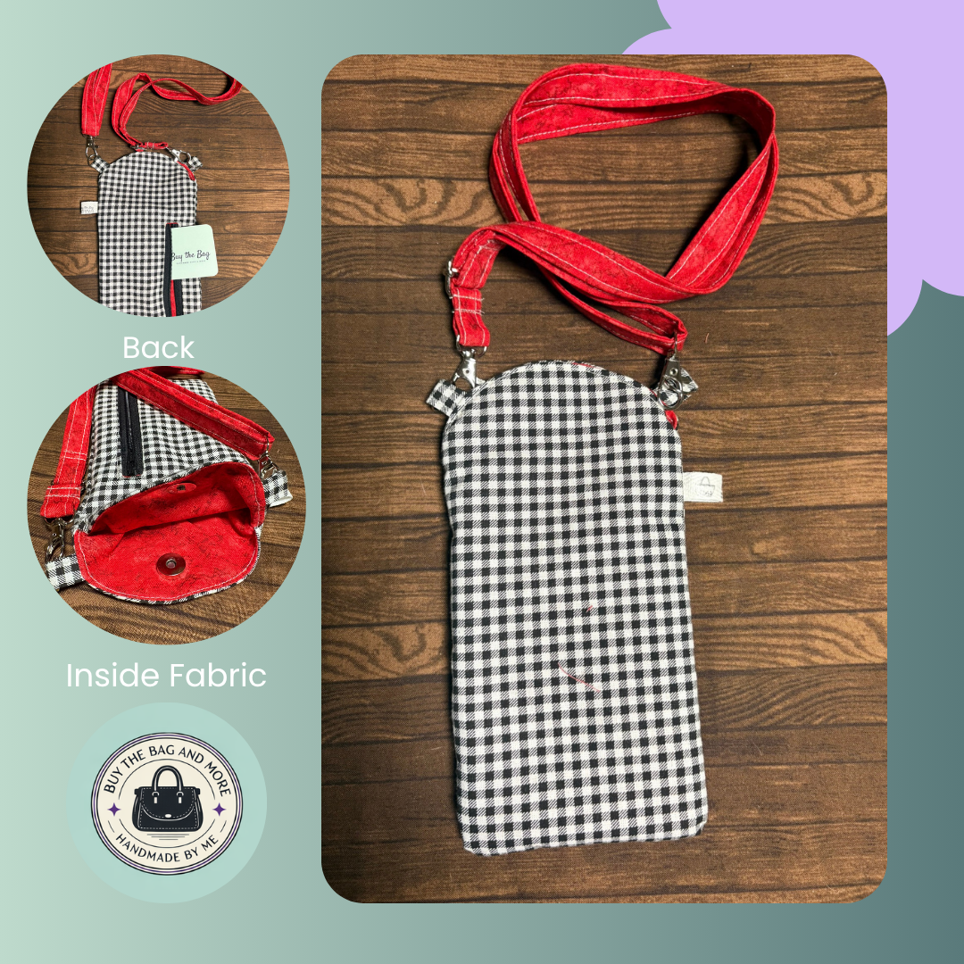 Signature Crossbody Phone Bag – Small Hands-Free Travel Purse
