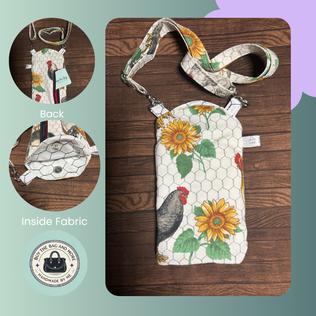 Signature Crossbody Phone Bag – Small Hands-Free Travel Purse