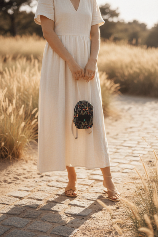 Handcrafted Crossbody Phone Bag with Attached Mini Wallet - Buy the Bag and More