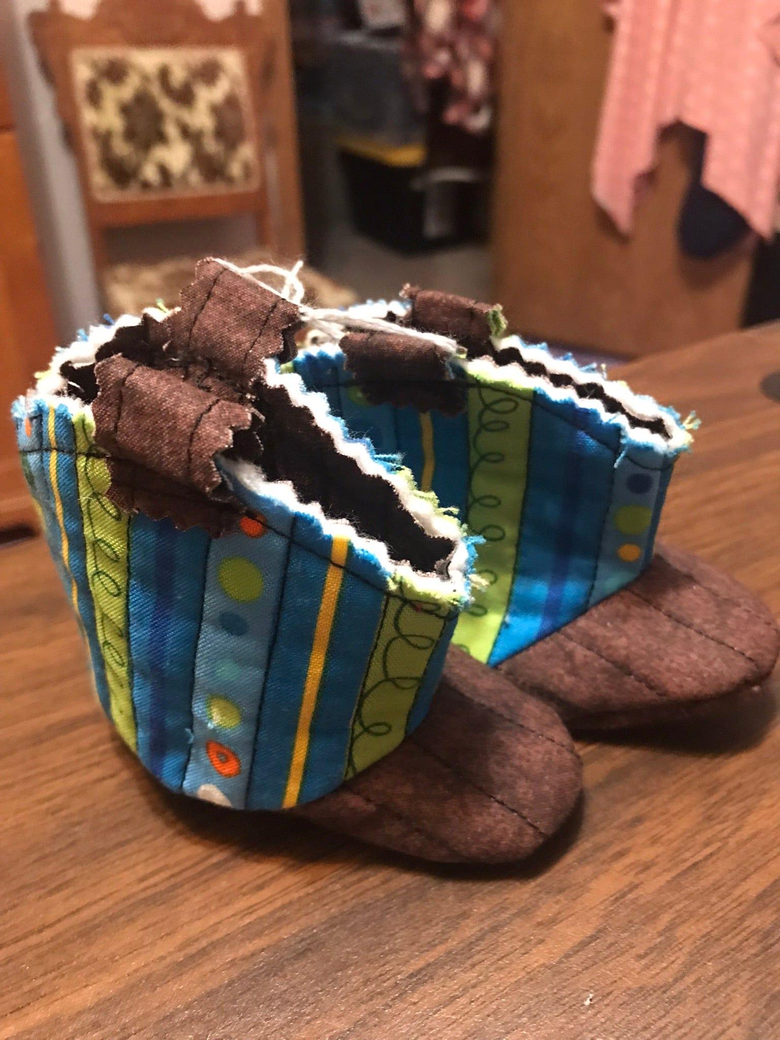 Hand-Crafted Western Charm Newborn Boots - Buy the Bag and More