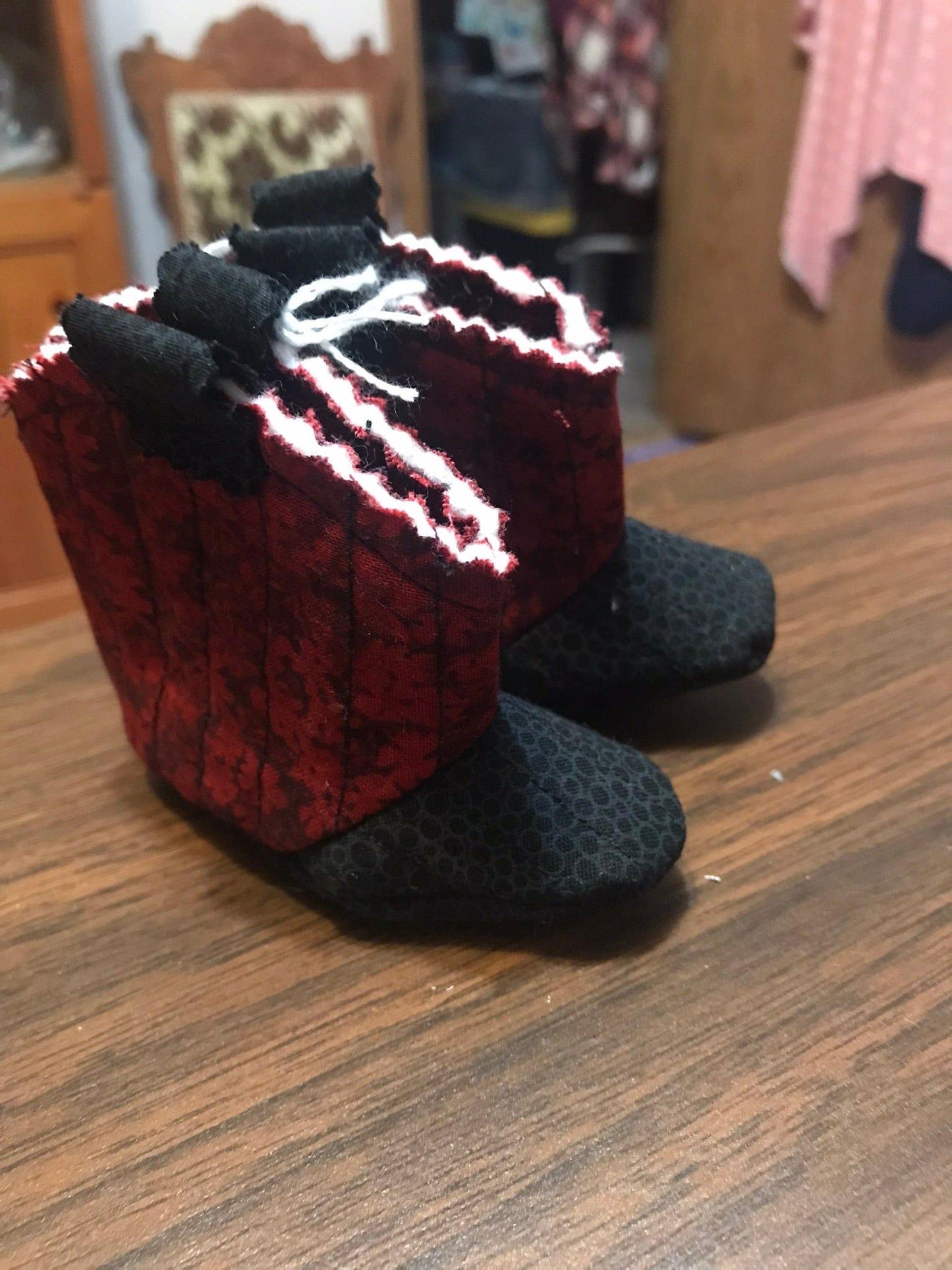 Hand-Crafted Western Charm Newborn Boots - Buy the Bag and More
