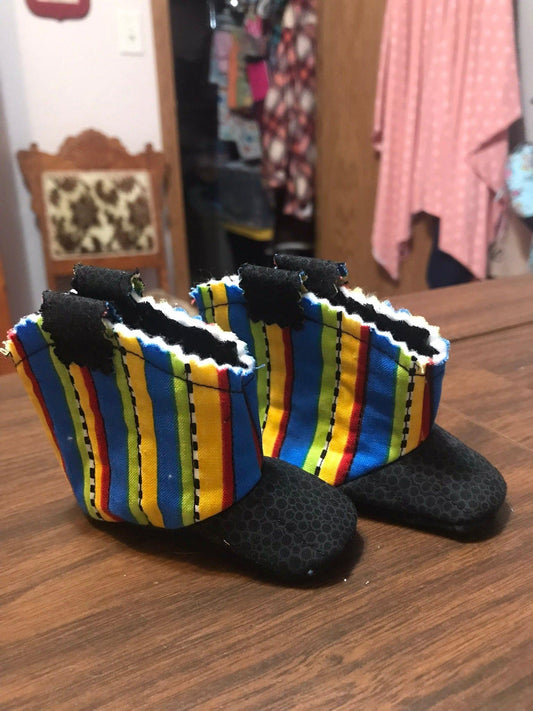 Hand-Crafted Western Charm Newborn Boots - Buy the Bag and More