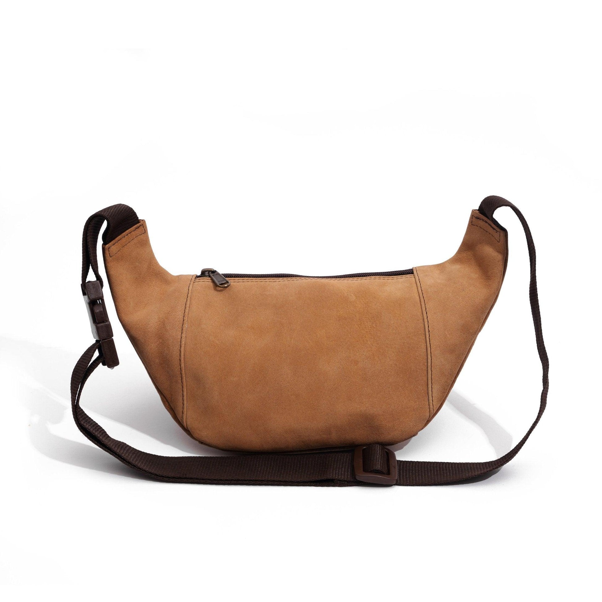 Leather Fanny Pack Waist Multifunction Hip Bum Bag back- Buy the Bag and More