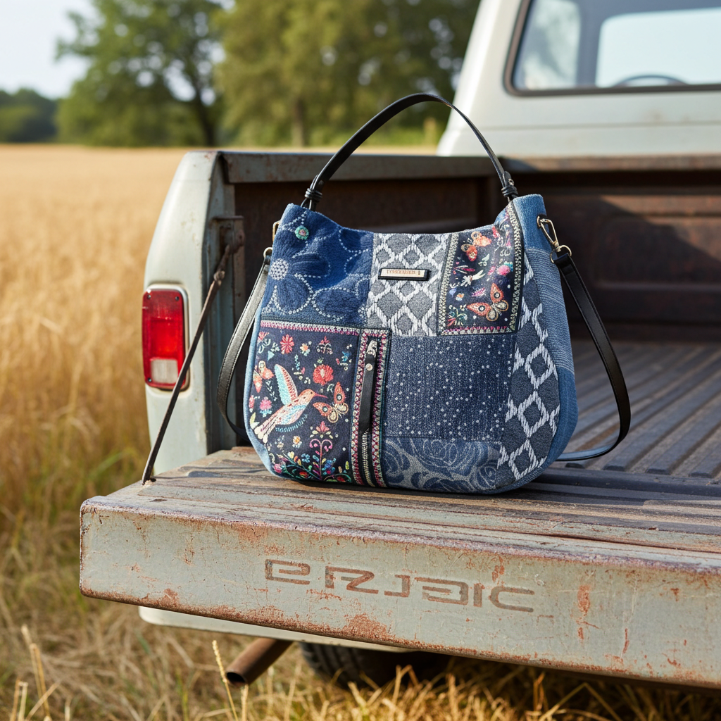 Nicole Lee USA Bosque de Amor Denim Tote Bag | Buy the Bag and More