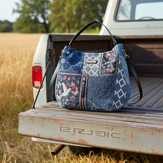 Nicole Lee USA Bosque de Amor Denim Tote Bag | Buy the Bag and More