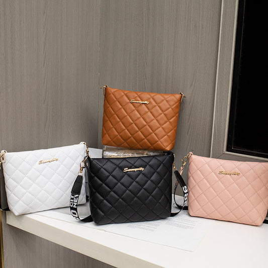 Quilted PU Leather Evening Bag