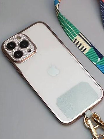 Phone lanyard with attached zipper Wallet-Buy the Bag and More Phone clip