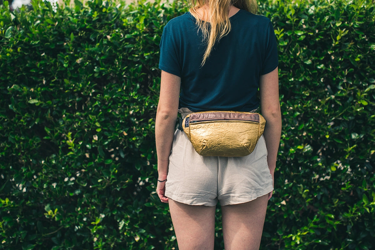 Piñatex Hip Bag | Belt Bag | Eco-Friendly & Water-Repellent
