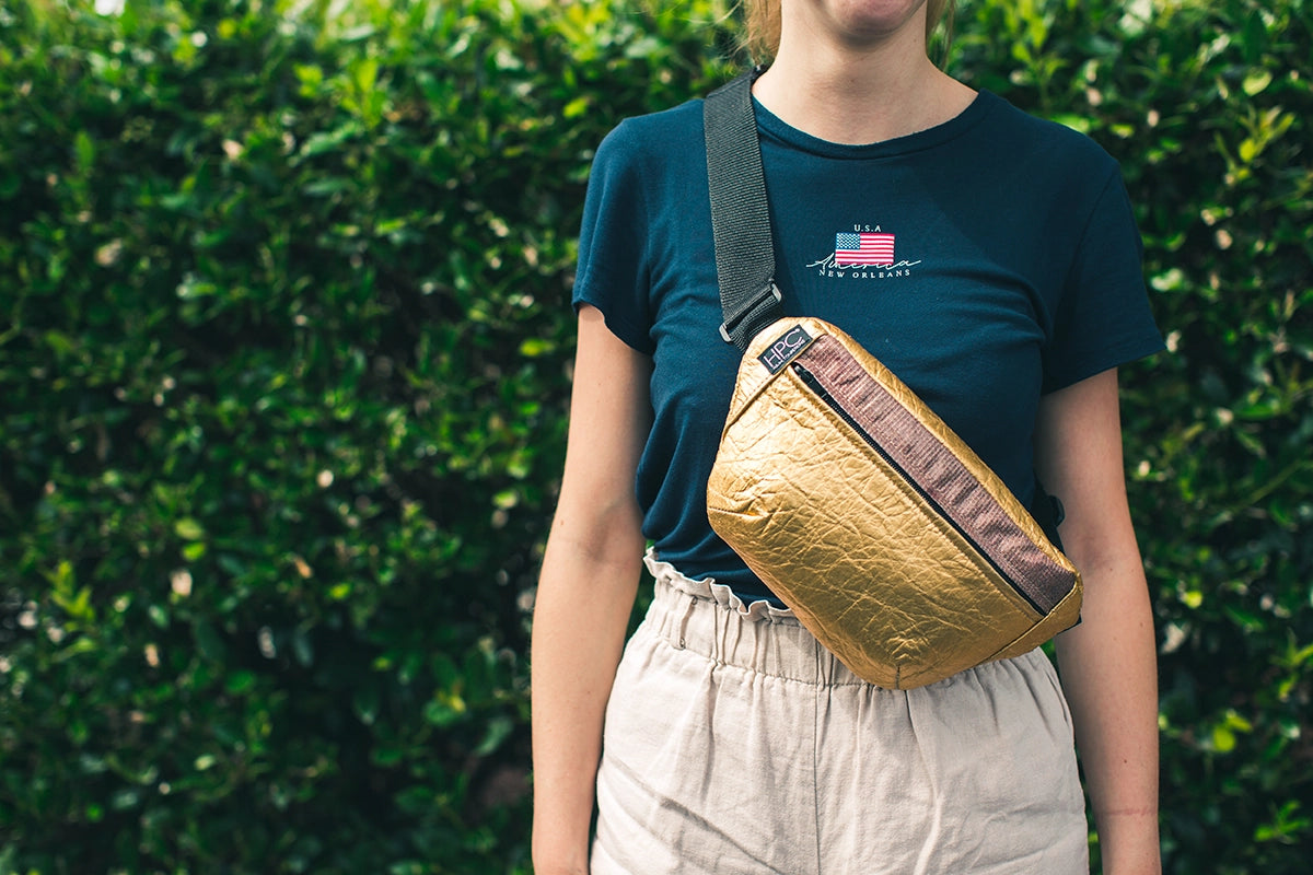 Piñatex Hip Bag | Belt Bag | Eco-Friendly & Water-Repellent