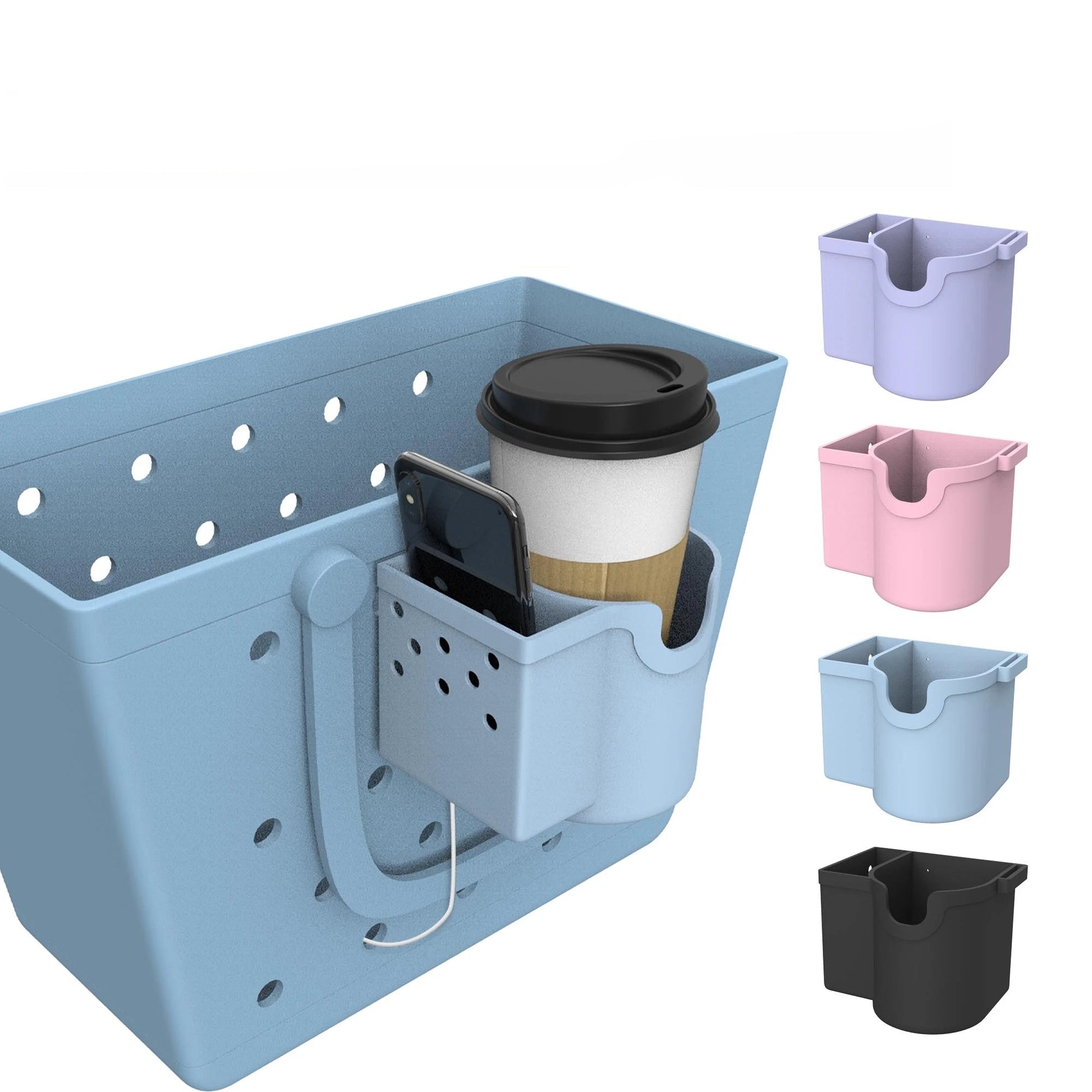 ShoreTote EVA Storage Pouch – Waterproof Phone & Cup Holder Organizer