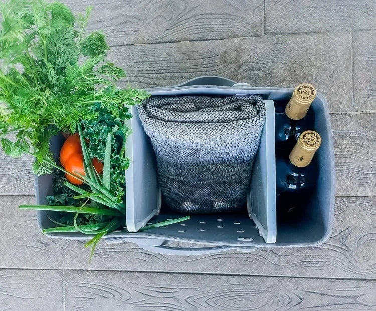 ShoreTote Snap-In Movable Dividing Tray – Beach Tote Organizer Insert