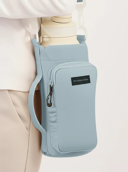 Ultimate Versatile Bottle Bag with Utility Pouch andle