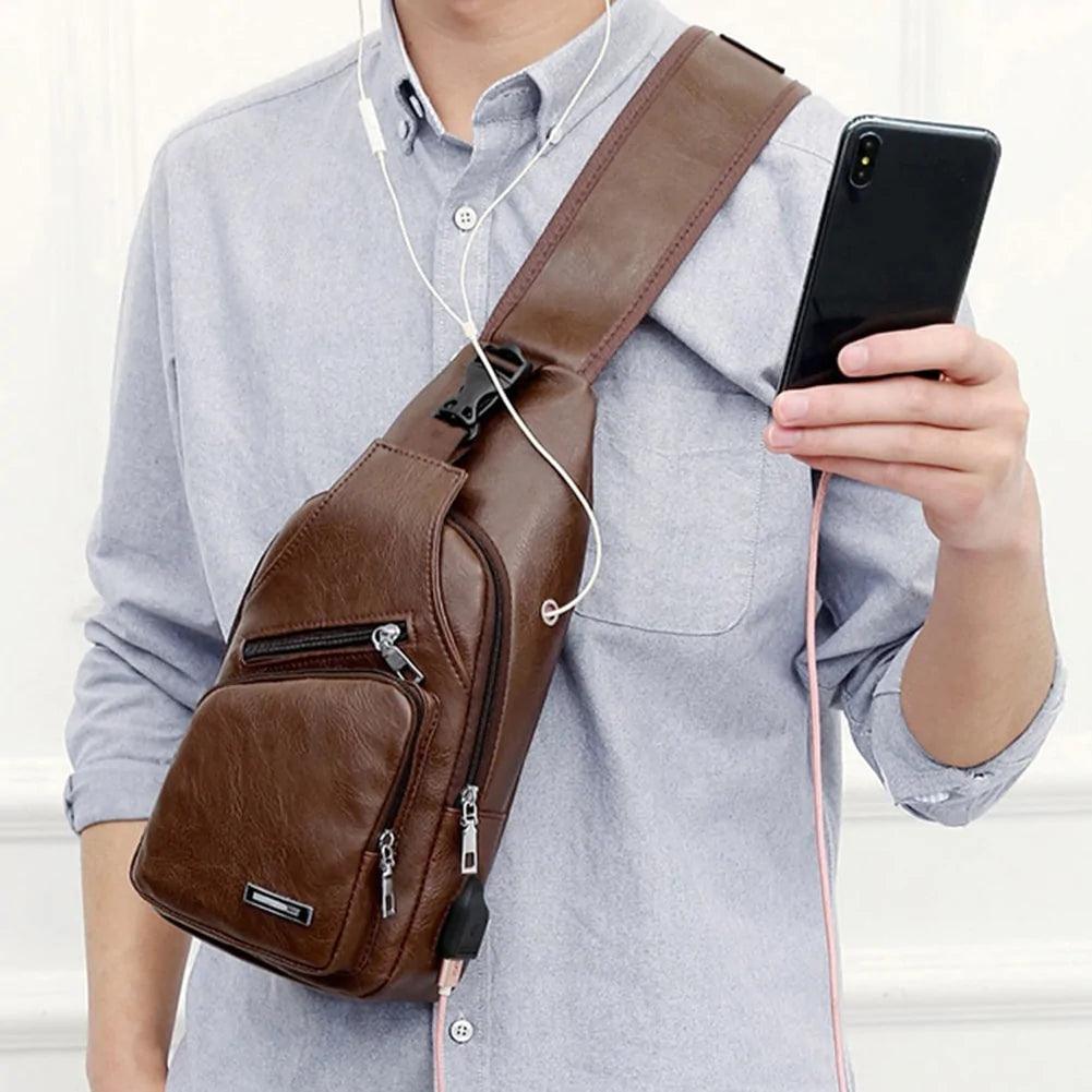 USB Charging Chest Bag - Buy the Bag and More