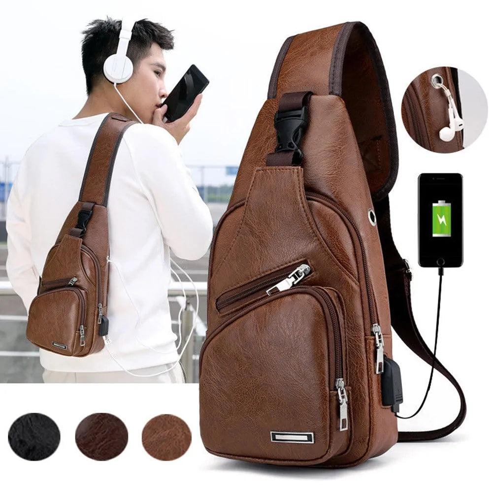 USB Charging Chest Bag - Buy the Bag and More