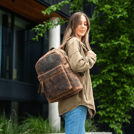 Leather Backpack - Buy the Bag and More