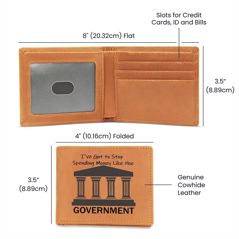 Government-Spending Style Wallet - Buy the Bag and More