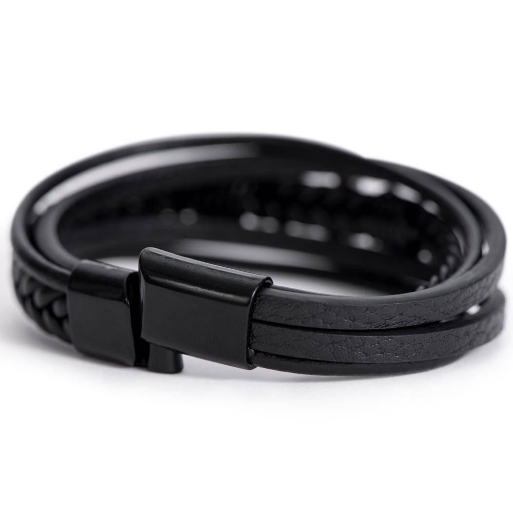Cross Leather Bracelet - Buy the Bag and More