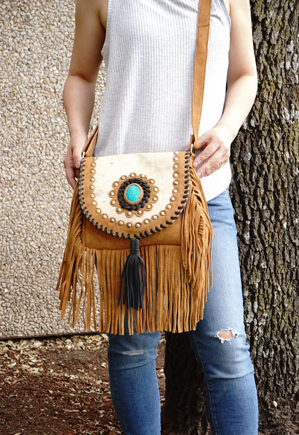 Western Style Crossbody Bag - Buy the Bag and More