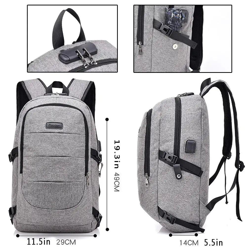 USB Charging Waterproof Backpack - Buy the Bag and More